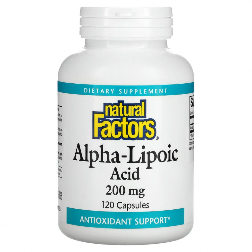���� ������ (Iherb) Natural Factors, �����-�������� �������, 200 ��, 120 ������, ������ �� 3660 ���