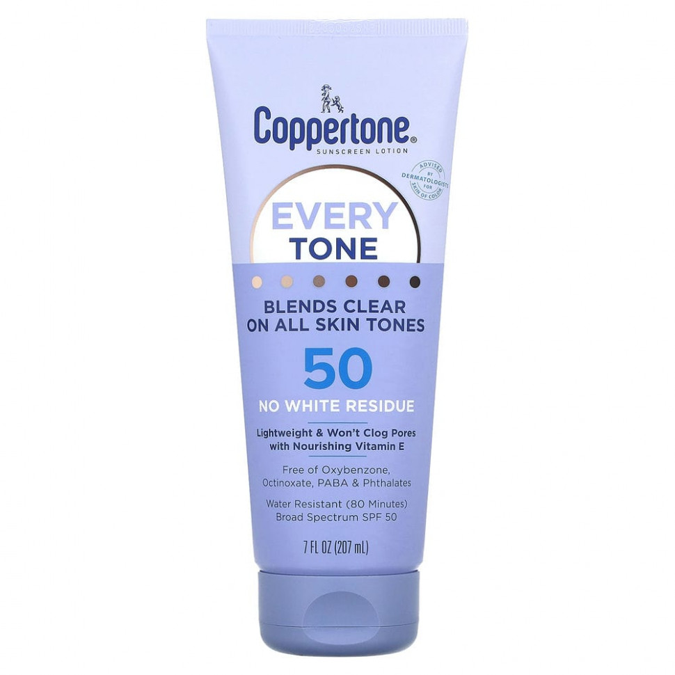   (Iherb) Coppertone,  , Every Tone, SPF 50, 207  (7 . ),   2600 