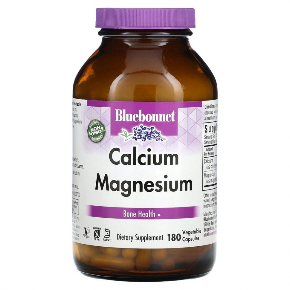 ���� ������ (Iherb) Bluebonnet Nutrition, ������� � ������, 180 ������, ������ �� 5100 ���