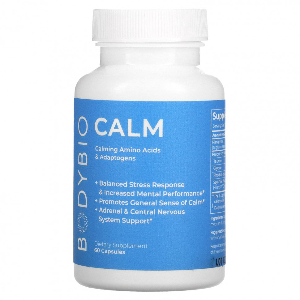 ���� ������ (Iherb) BodyBio, Calm, 60 ������, ������ �� 9450 ���