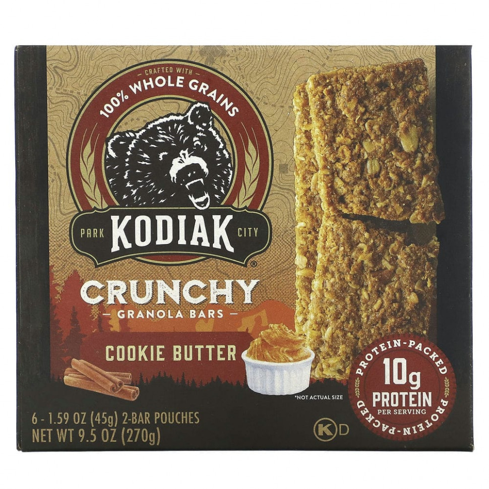 ���� ������ (Iherb) Kodiak Cakes, ��������� ��������� �� �����, ����� ��� �������, 6 ��������� �� 45 � (1,59 �����), ������ �� 1820 ���