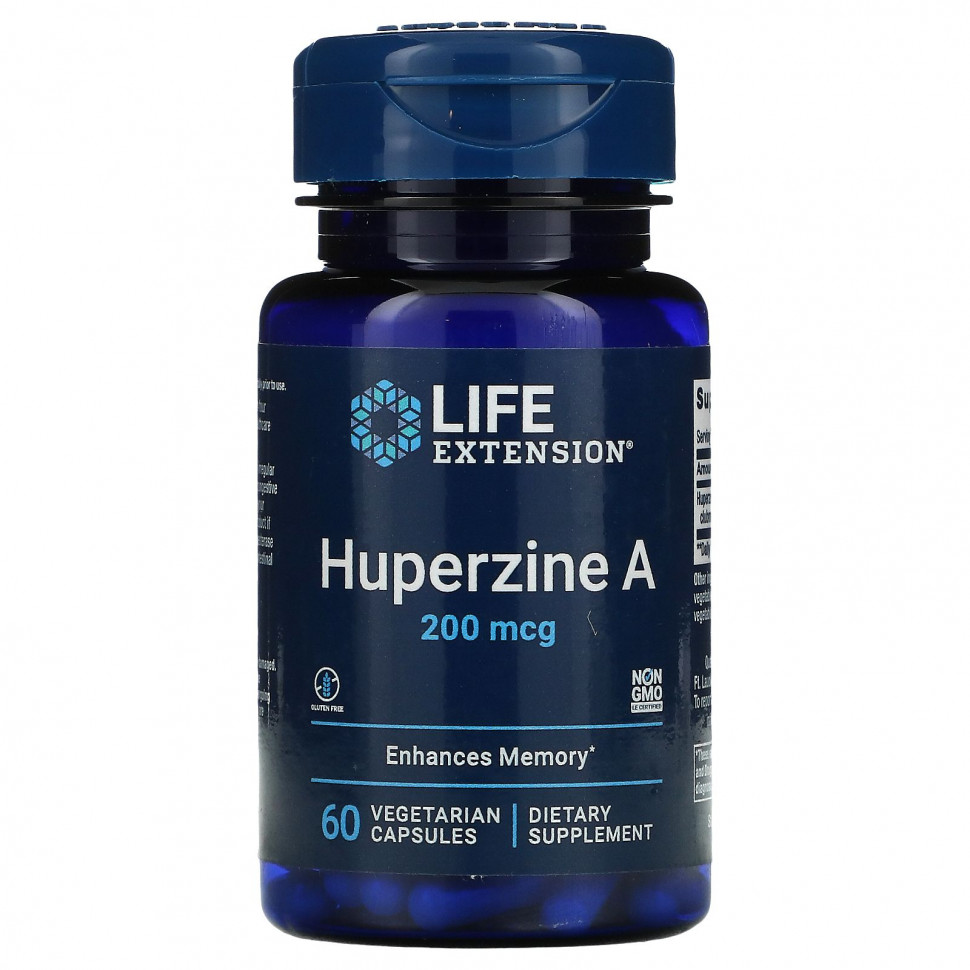 ���� ������ (Iherb) Life Extension, �������� �, 200 ���, 60 ������������ ������, ������ �� 4420 ���