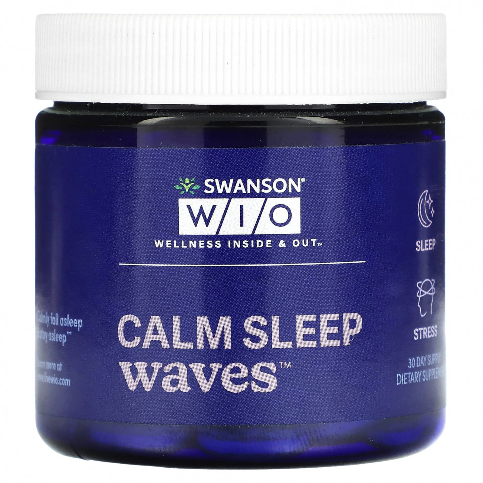 ���� ������ (Iherb) Swanson WIO, Calm Sleep Waves, 30 ��������, ������ �� 3510 ���