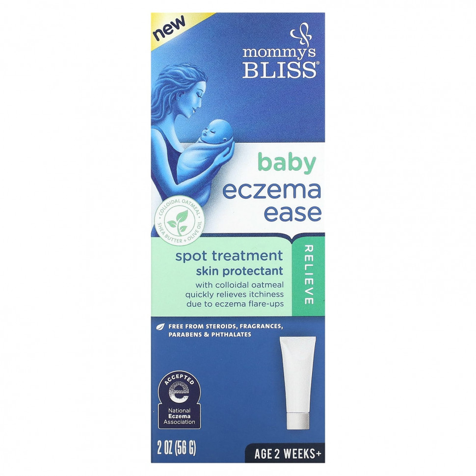 ���� ������ (Iherb) Mommy's Bliss, Baby Eczema Ease, �������� �� �����, ��� ����� �� 2 ������, 56 � (2 �����), ������ �� 1960 ���