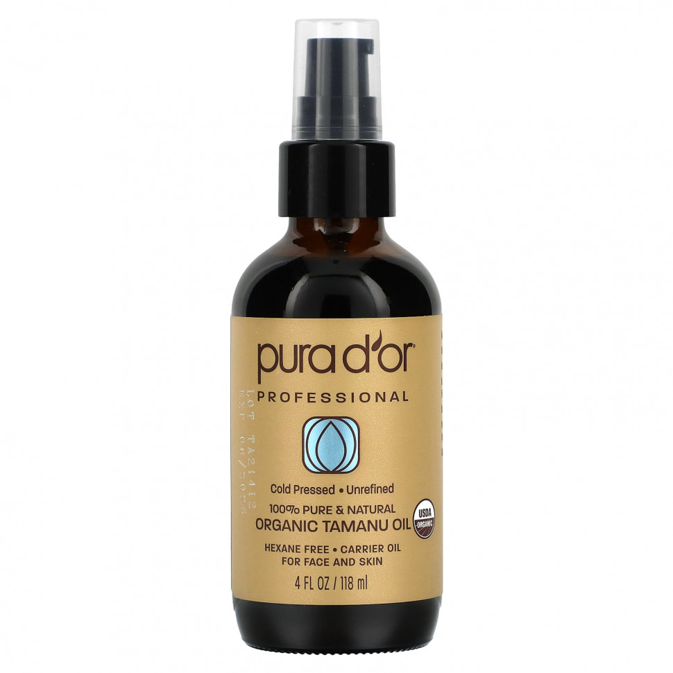 ���� ������ (Iherb) Pura D'or, Professional, ������������ ����� ������, 118 �� (4 ����. �����), ������ �� 2490 ���