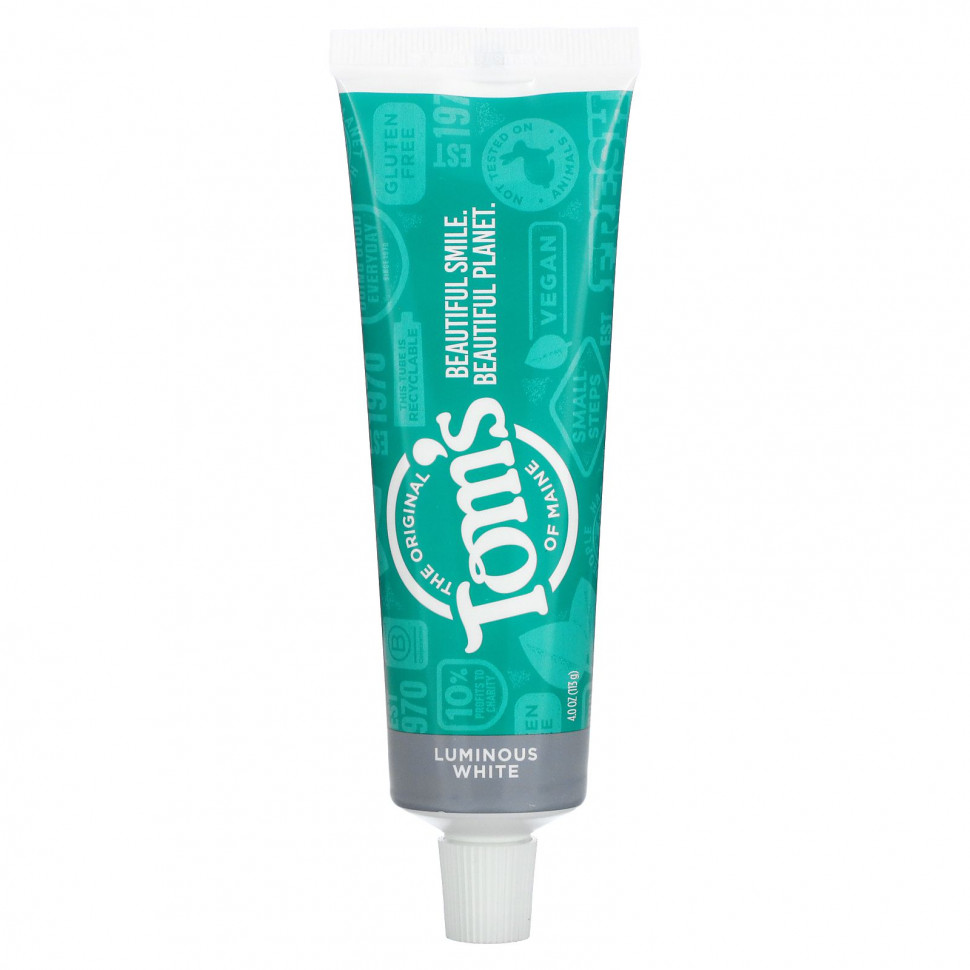 ���� ������ (Iherb) Tom's of Maine, ����������� �������������� ������ ����� �� ������� � ������, ������ ����, 113 � (4 �����), ������ �� 1520 ���