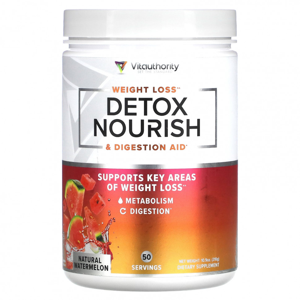 ���� ������ (Iherb) Vitauthority, Detox Nourish, �������� ��� �������� ���� � ��������� �����������, ����������� �����, 310 � (10,9 �����), ������ �� 6350 ���