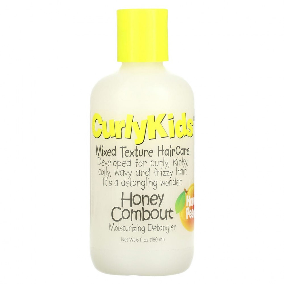 ���� ������ (Iherb) CurlyKids, Honey Combout, ����������� �������� ��� ������������ �����, ��� � ������, 180 �� (6 ����. �����), ������ �� 1570 ���