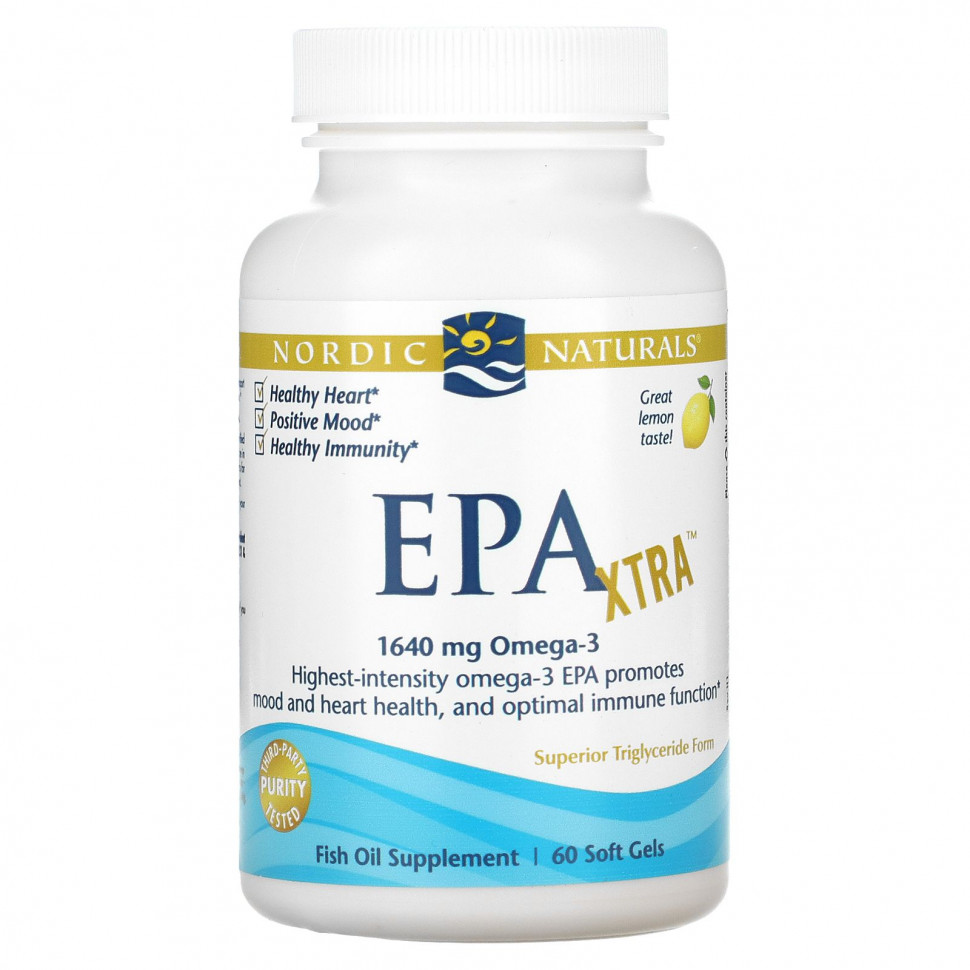 ���� ������ (Iherb) Nordic Naturals, ��� ������, �����, 820 ��, 60 ������� ������, ������ �� 6390 ���