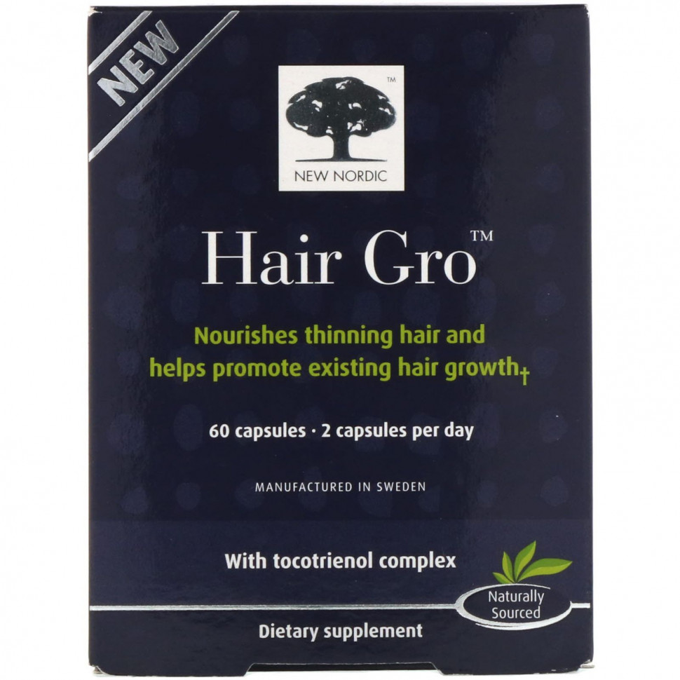 ���� ������ (Iherb) New Nordic, Hair Gro, 60 ������, ������ �� 6960 ���