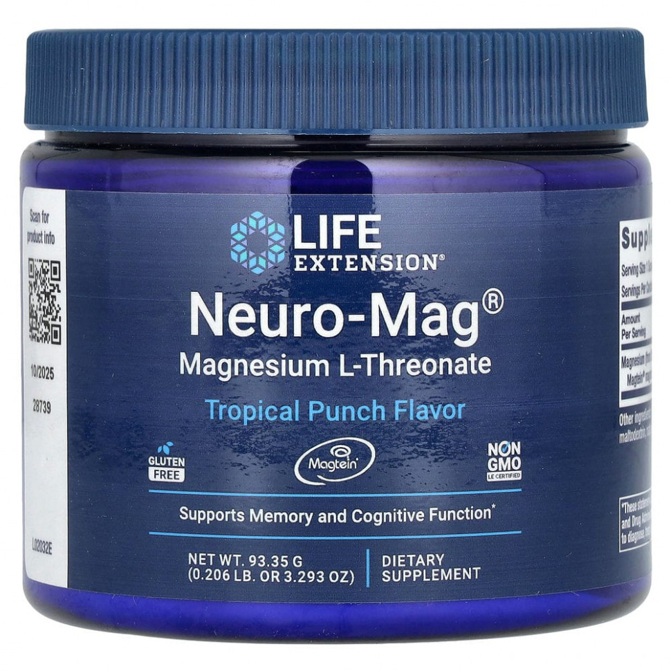   (Iherb) Life Extension, Neuro-Mag,  L-,   , 93,35  (3,293 ),   5320 