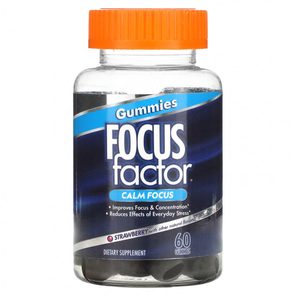 ���� ������ (Iherb) Focus Factor, Calm Focus, ��������, 60 ����������� ��������, ������ �� 5730 ���