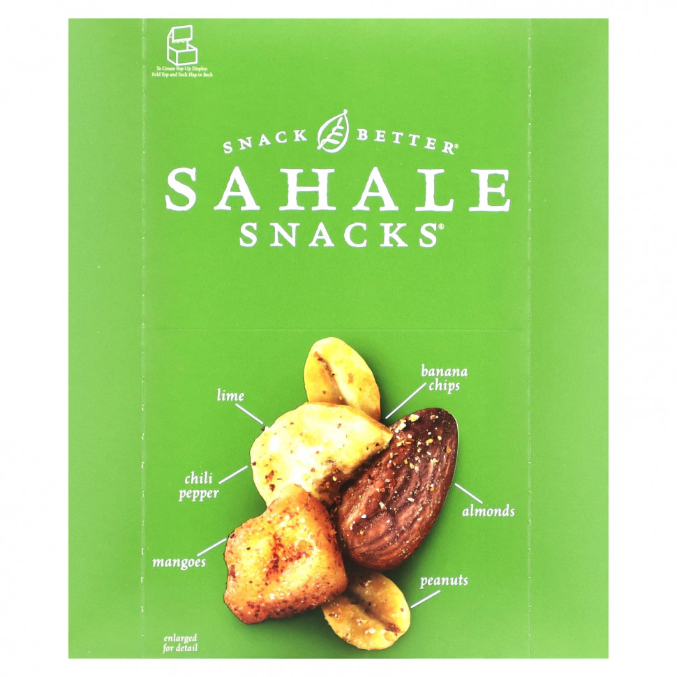 ���� ������ (Iherb) Sahale Snacks, ����� ����� � ����� � ��������, 9 ��������� �� 42,5 � (1,5 �����), ������ �� 4230 ���