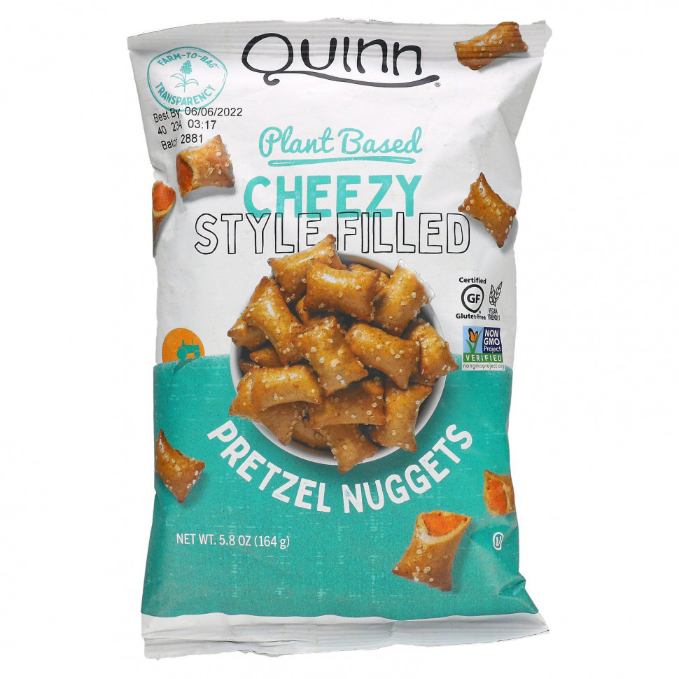 ���� ������ (Iherb) Quinn Popcorn, �������� � ���������, �� ������������ ������, � ����� ��������, 164 � (5,8 �����), ������ �� 1240 ���