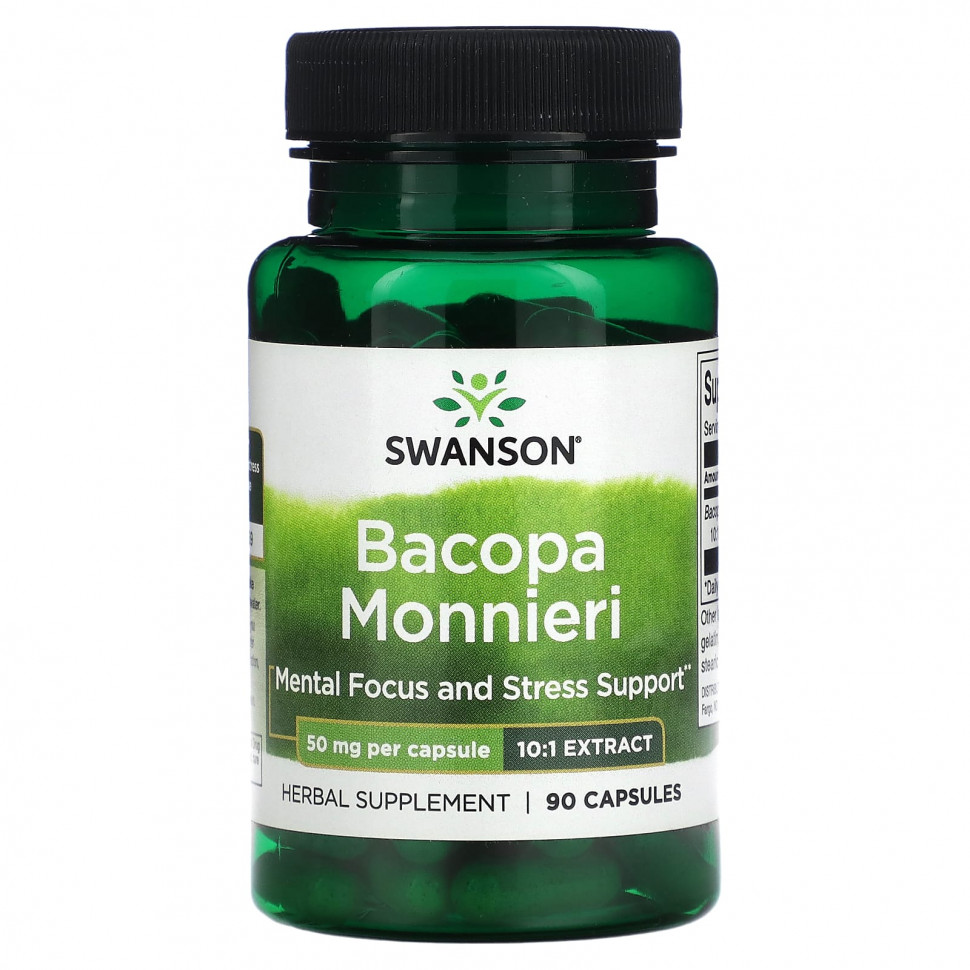 ���� ������ (Iherb) Swanson, ������ �����, 50 �� � �������, 90 ������, ������ �� 1040 ���