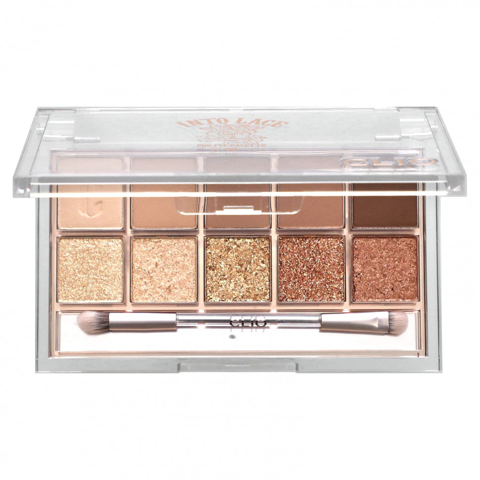���� ������ (Iherb) Clio, Pro Eye Palette, 08 Into Lace, 0,6 � (0,21 �����), ������ �� 5560 ���