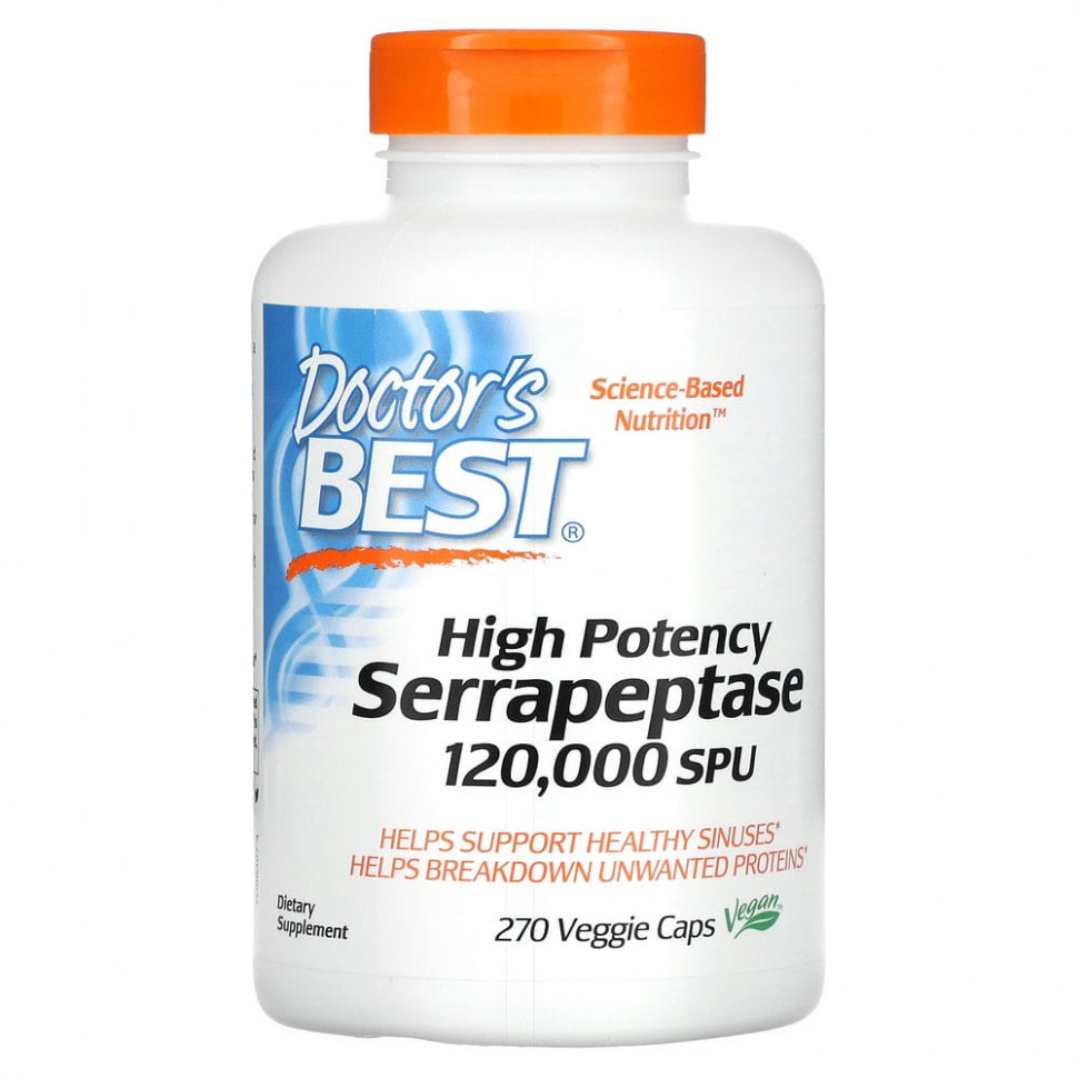 ���� ������ (Iherb) Doctor's Best, ����������������� ������������, 120 000 SPU, 270 �������������� ������, ������ �� 15430 ���