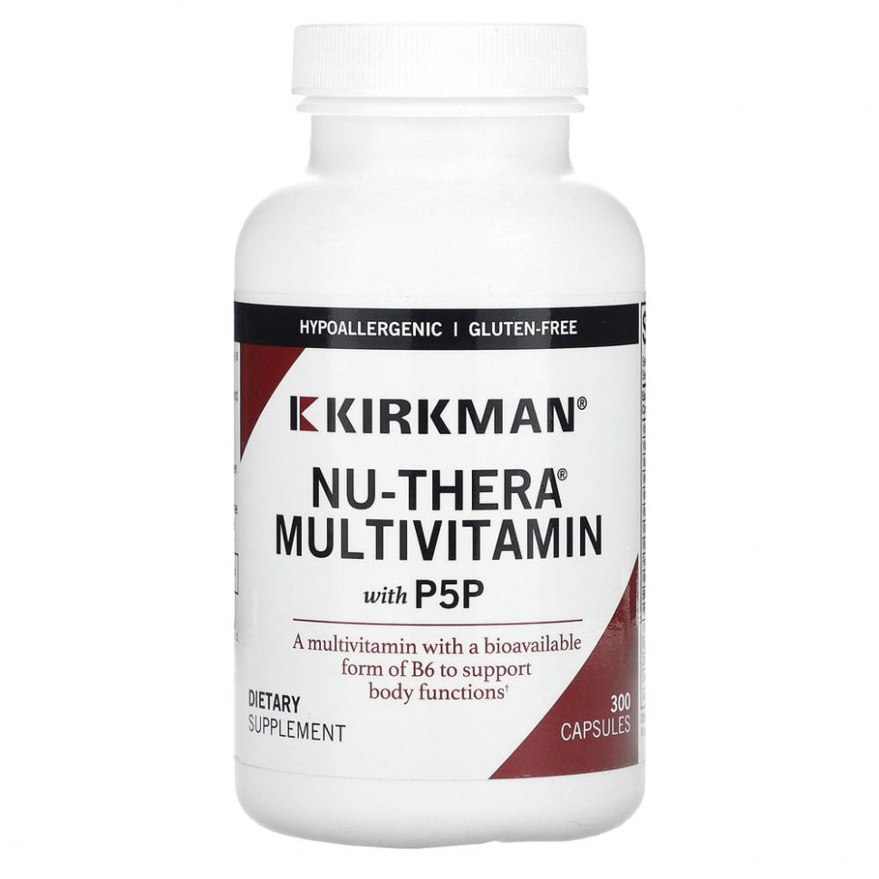 ���� ������ (Iherb) Kirkman Labs, Nu-Thera � P5P, 300 ������, ������ �� 12000 ���