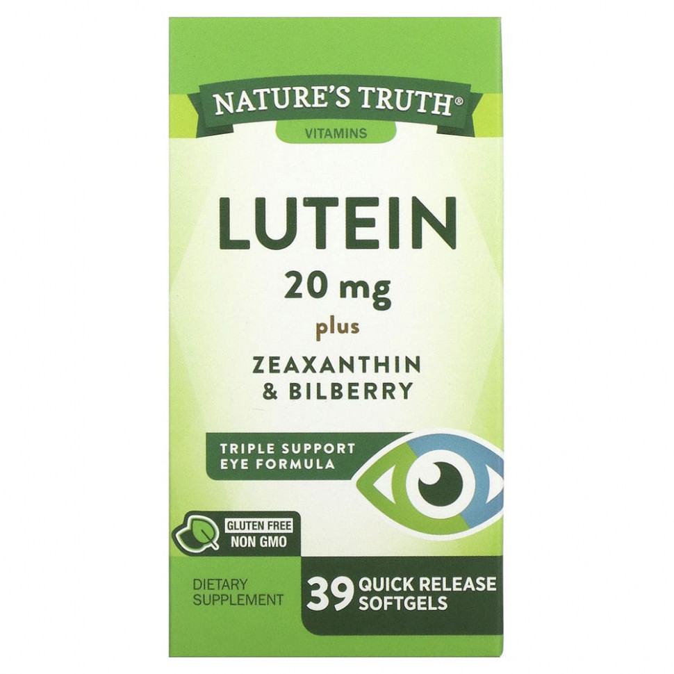   (Iherb) Nature's Truth,     , 20 , 39   ,   2980 