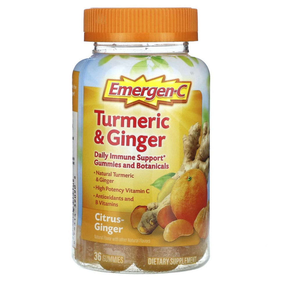 ���� ������ (Iherb) Emergen-C, ������� � ������, ���������� � ������, 36 ����������� ��������, ������ �� 3670 ���