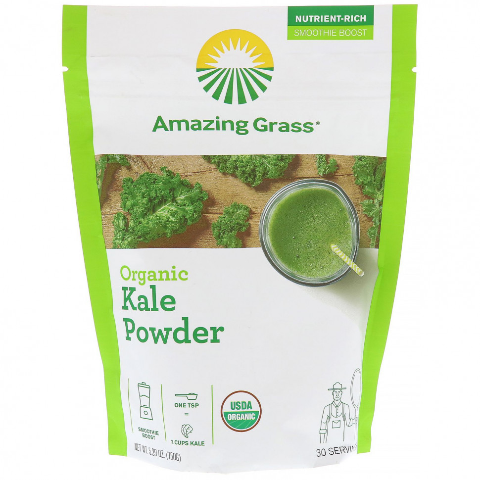 ���� ������ (Iherb) Amazing Grass, ������������ ������� �������� �������, 5,29 ����� (150 �), ������ �� 3150 ���