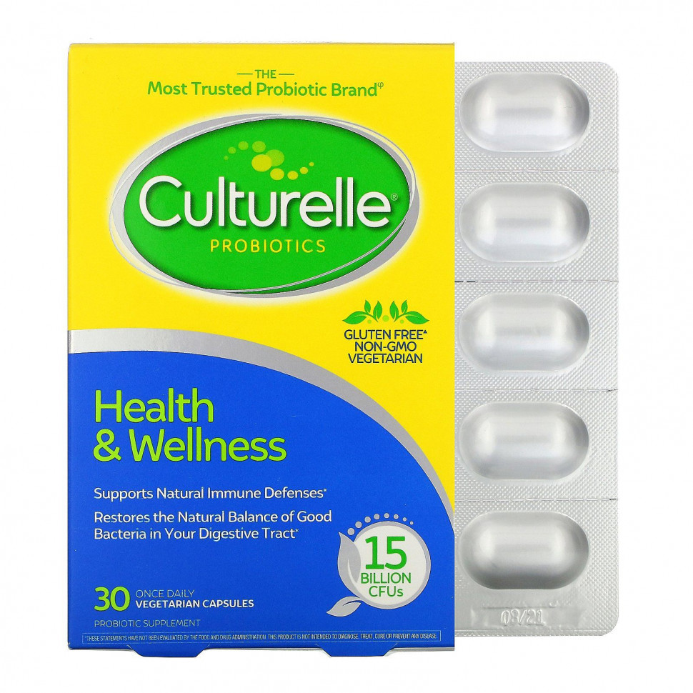 ���� ������ (Iherb) Culturelle, ����������, �������� � ������� ������������, 15 ���������� ���, 30 �������������� ������ ��� ������ ���� ��� � ����, ������ �� 5310 ���