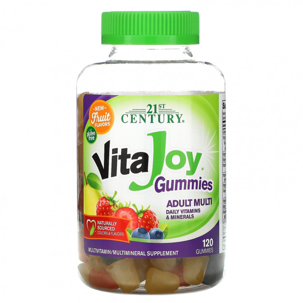 ���� ������ (Iherb) 21st Century, VitaJoy, �������������� ��� ��������, � ��������� ������, 120 ����������� ��������, ������ �� 2580 ���