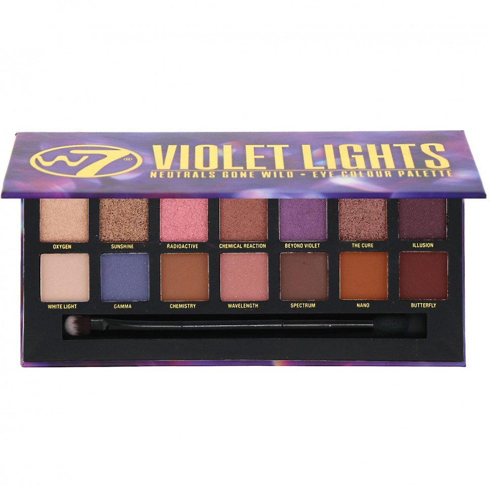 ���� ������ (Iherb) W7, Violet Lights, Neutrals Gone Wild, ������� �����, 11,2 �, ������ �� 1350 ���