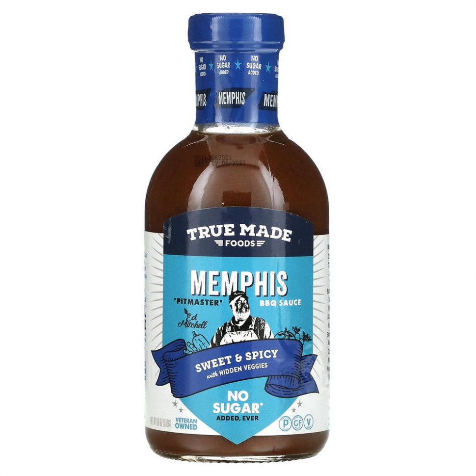 ���� ������ (Iherb) True Made Foods, ���� ������� �������, ������� � ������, �� �������� �������, 510 � (18 �����), ������ �� 1740 ���