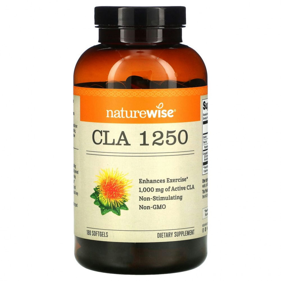 ���� ������ (Iherb) NatureWise, ��� 1250, 1000 ��, 180 ������, ������ �� 3580 ���