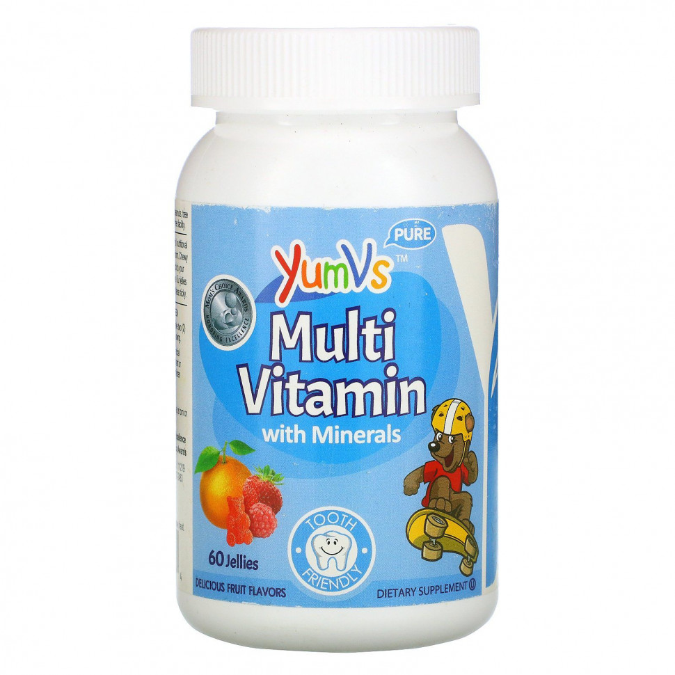 ���� ������ (Iherb) YumV's, �������������� � ����������, �������� ��������� �����, 60 �������� ��������, ������ �� 2140 ���