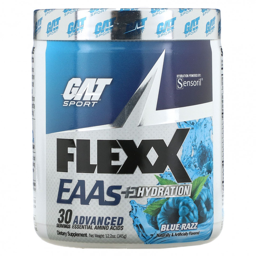 ���� ������ (Iherb) GAT, Flexx EAA + Hydration, Blue Razz, 360 � (12,69 �����), ������ �� 5660 ���