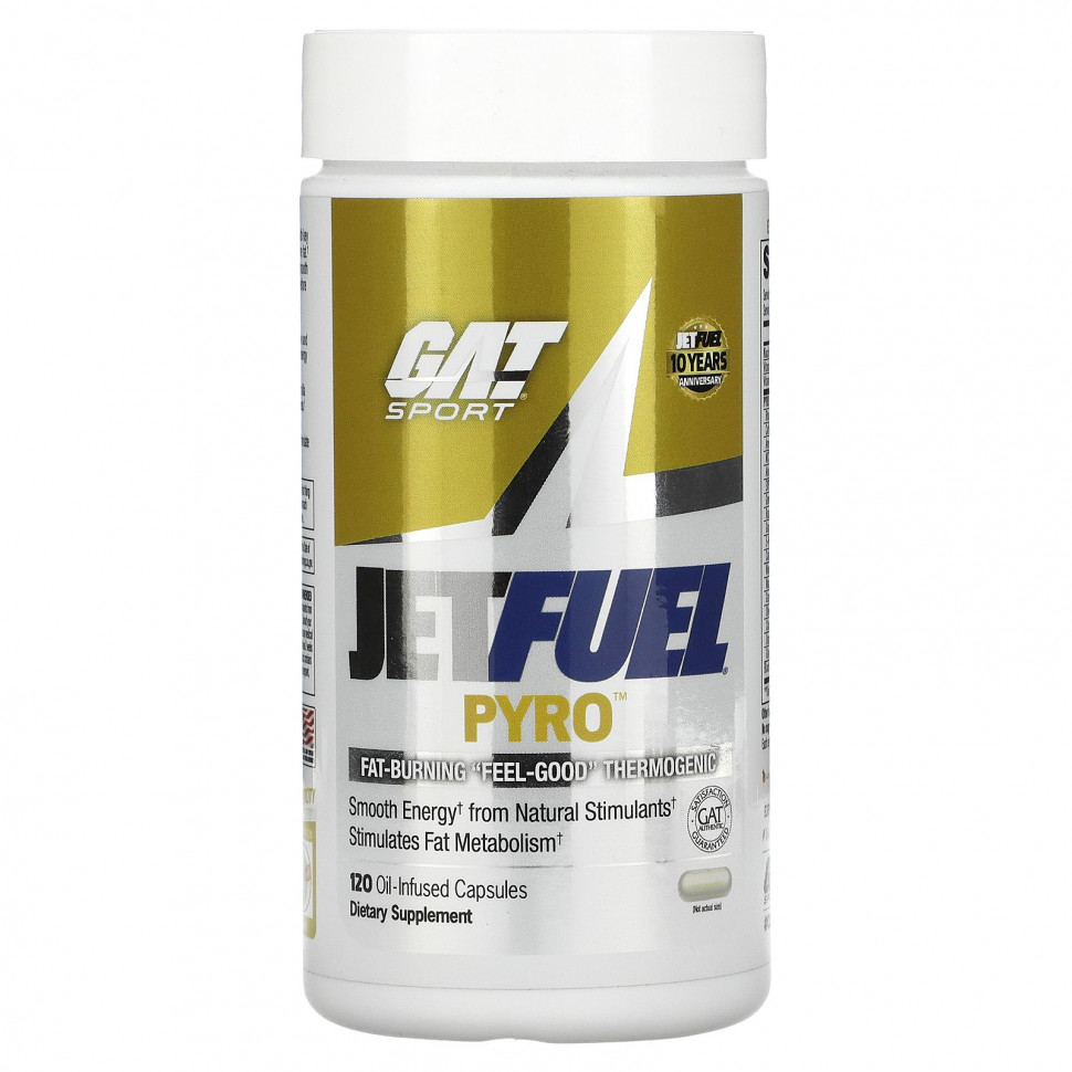 ���� ������ (Iherb) GAT, JetFUEL Pyro, 120 �������� ������, ������ �� 5220 ���