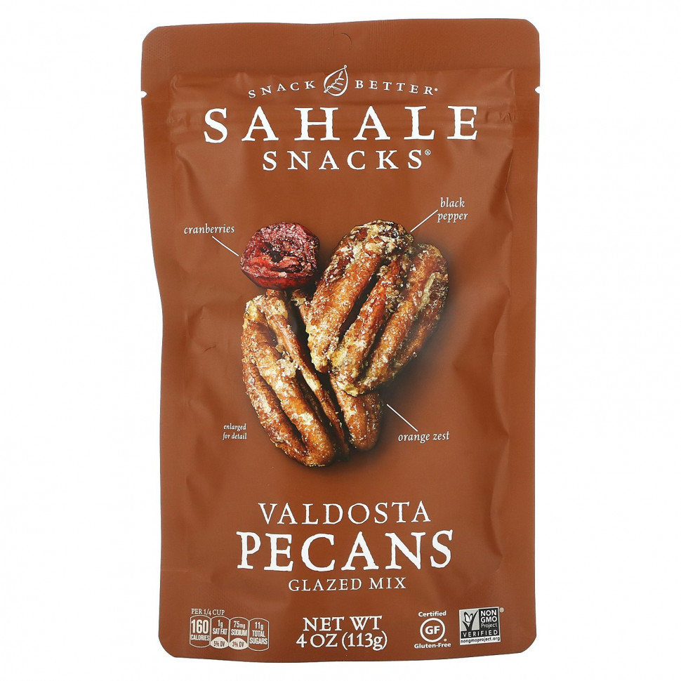 ���� ������ (Iherb) Sahale Snacks, Snack Better, ����� ������������� ������ ����� �� ��������, 4 ����� (113 �), ������ �� 1360 ���