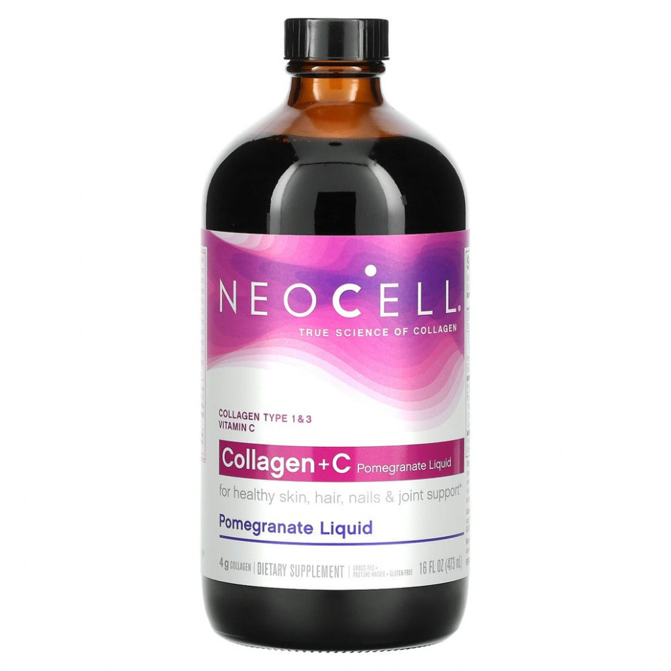 ���� ������ (Iherb) Neocell, �������� � ��������� C, ���������� �����, 4 �, 473 �� (16 ����. �����), ������ �� 6310 ���
