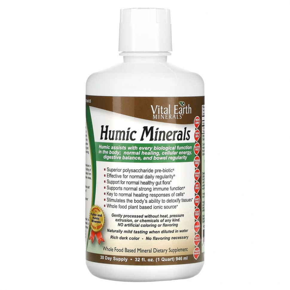 ���� ������ (Iherb) Vital Earth Minerals, ��������� ��������, 946 �� (32 ������ �����), ������ �� 6940 ���