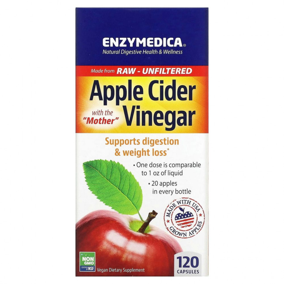 ���� ������ (Iherb) Enzymedica, �������� ����� � �������� ������, 120 ������, ������ �� 7230 ���