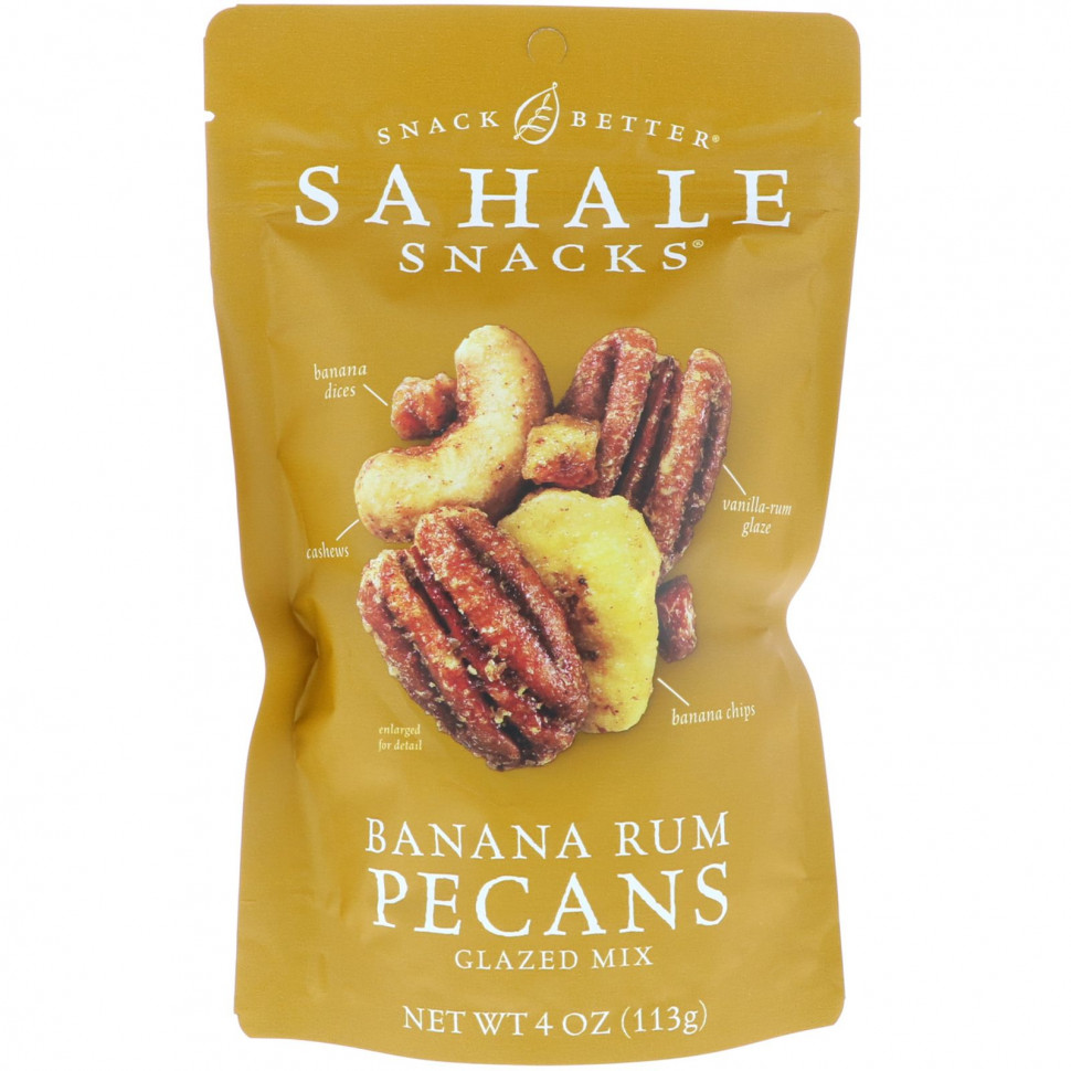 ���� ������ (Iherb) Sahale Snacks, ������������� �����, ����� � ��� � �����, 113 � (4 �����), ������ �� 1440 ���