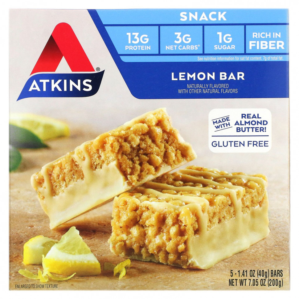 ���� ������ (Iherb) Atkins, �������� ��������, 5 ����������, ����� 40 � (1,41 �����) ������, ������ �� 1940 ���