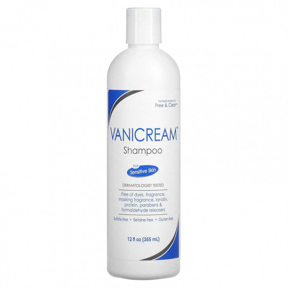 ���� ������ (Iherb) Vanicream, Shampoo For Sensitive Skin, 12 fl oz (355 ml), ������ �� 3030 ���