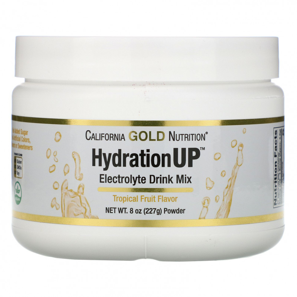 ���� ������ (Iherb) California Gold Nutrition, HydrationUP, ������� ��� ������������� ������������������ �������, ����������� ������, 227 � (8 �����), ������ �� 4170 ���