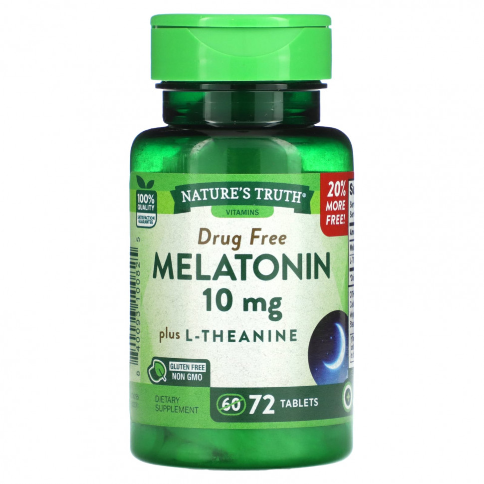 ���� ������ (Iherb) Nature's Truth, ��������� � L-��������, 10 ��, 72 ��������, ������ �� 2750 ���