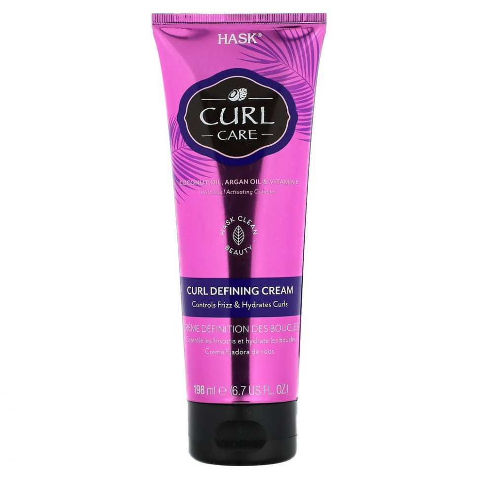 ���� ������ (Iherb) Hask Beauty, Curl Care, ���� ��� ����������� �������, 198 �� (6,7 ����. �����), ������ �� 2470 ���