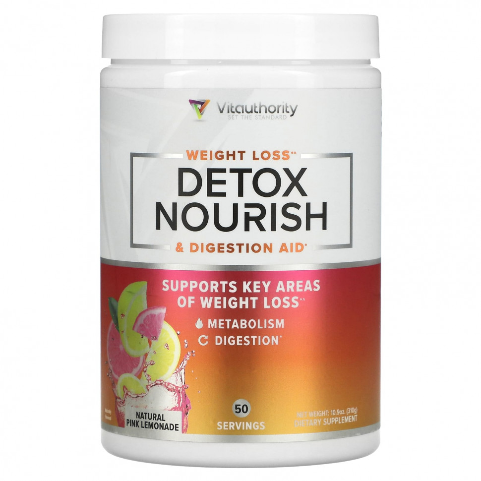 ���� ������ (Iherb) Vitauthority, Detox Nourish, �������� ��� �������� ���� � ��������� �����������, ����������� ������� �������, 310 � (10,9 �����), ������ �� 6350 ���