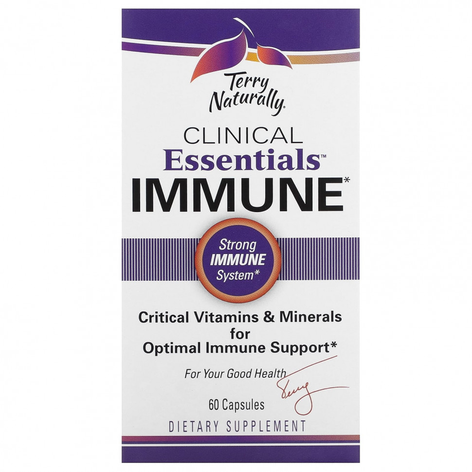 ���� ������ (Iherb) Terry Naturally, Clinical Essentials, ��� ����������, 60 ������, ������ �� 4450 ���