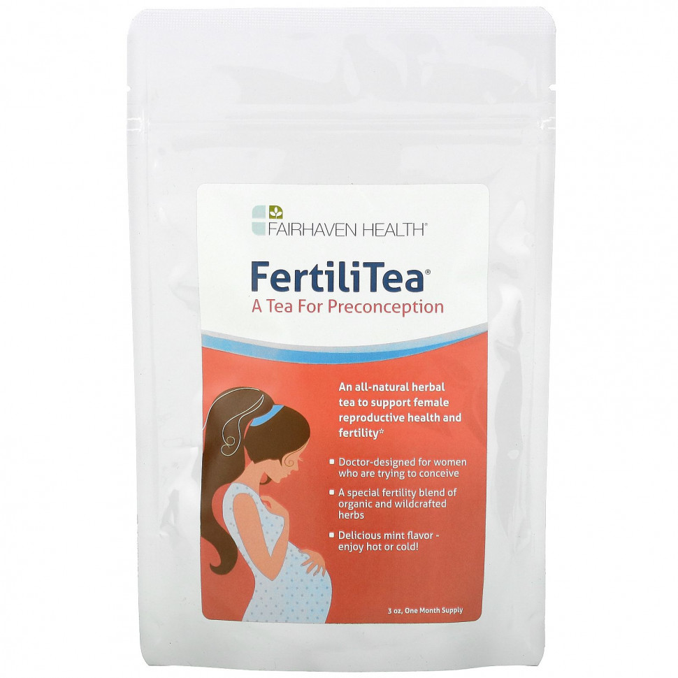 ���� ������ (Iherb) Fairhaven Health, Fertili Tea, 3 �����, ������ �� 4130 ���