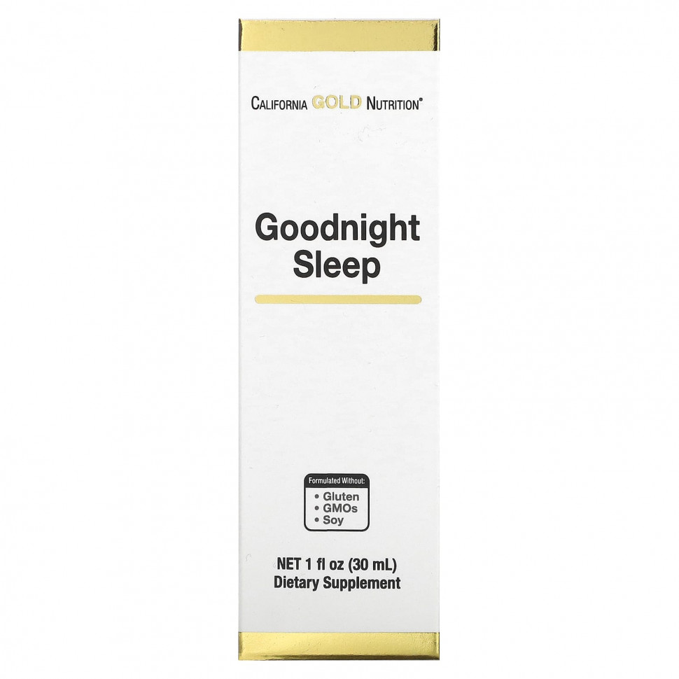 ���� ������ (Iherb) California Gold Nutrition, Goodnight Sleep, �������� ��� ���������� ���, 30 �� (1 ����. �����), ������ �� 1600 ���