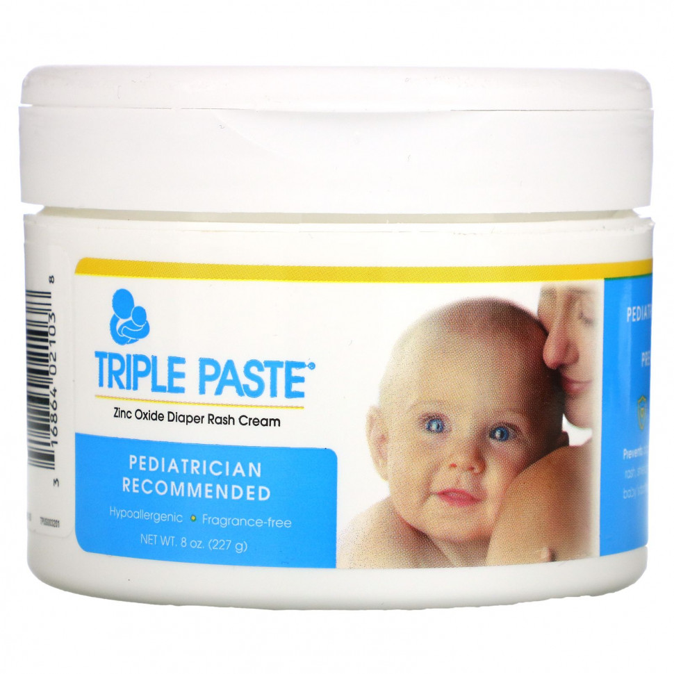 ���� ������ (Iherb) Triple Paste, ���� �� ����������� � ������� �����, ��� �������, 227 � (8 �����), ������ �� 4100 ���