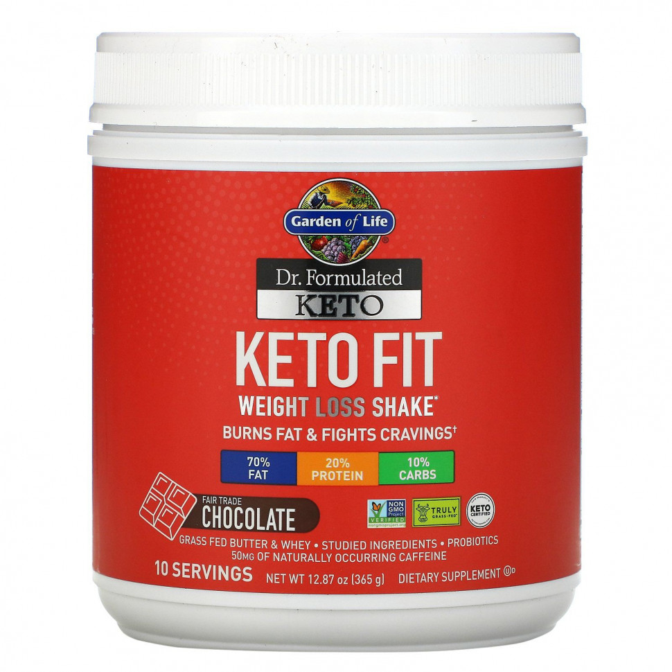   (Iherb) Garden of Life, Dr. Formulated, Keto Fit,   , , 365  (12,87 ),   7590 