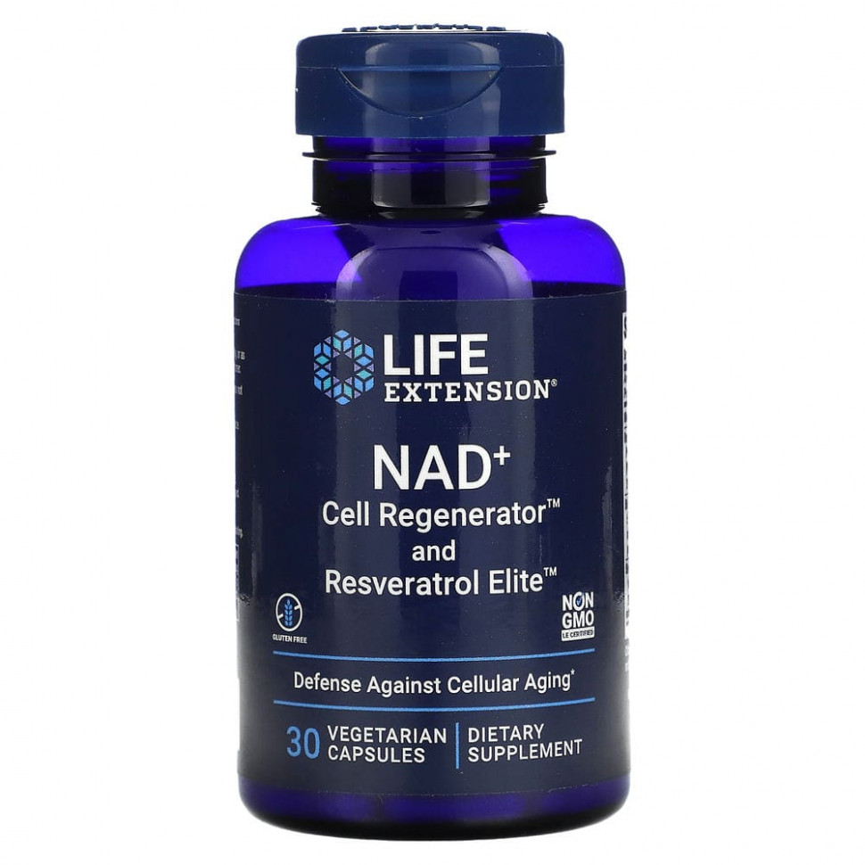 ���� ������ (Iherb) Life Extension, NAD+ Cell Regenerator, � �������������, 30 �������������� ������, ������ �� 7600 ���